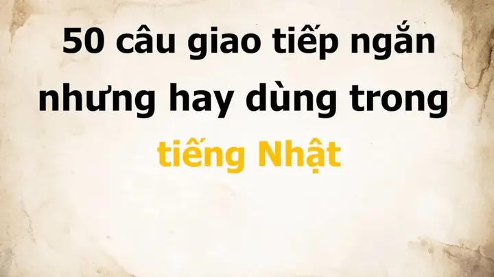Daisuki Trong Tiếng Nhật