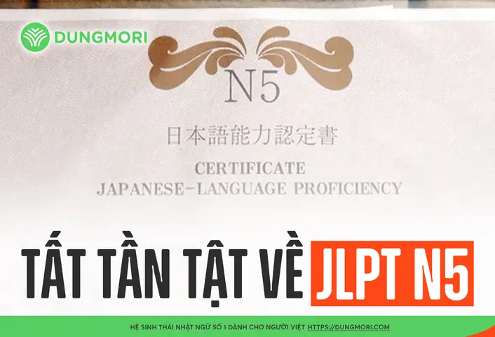 Đề Thi Thử Tiếng Nhật N5