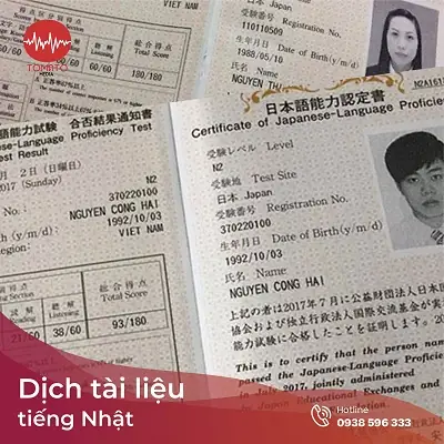 Dịch Tài Liệu Tiếng Nhật