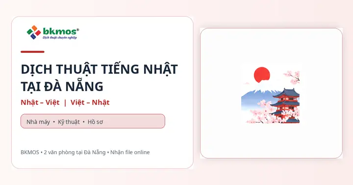 Dịch Thuật Tiếng Nhật Tại Nhà