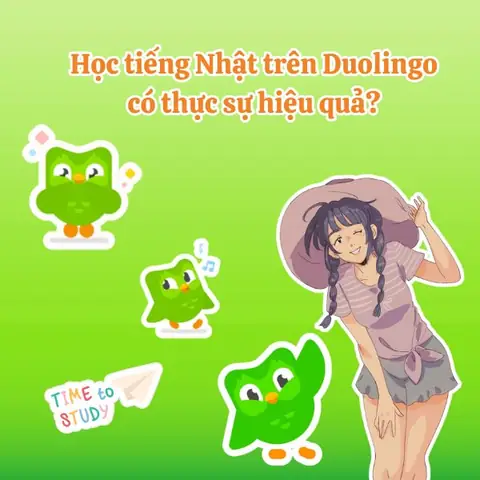 Duolingo Học Tiếng Nhật