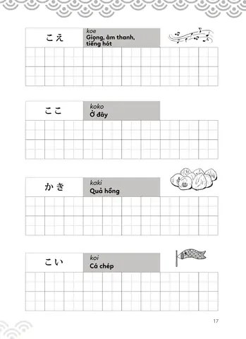 File Tập Viết Bảng Chữ Cái Tiếng Nhật