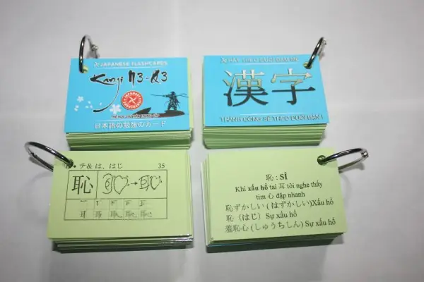 Flashcard Tiếng Nhật