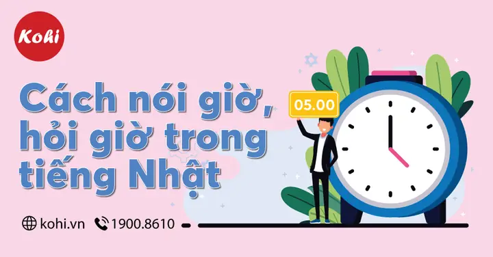 Giờ Trong Tiếng Nhật