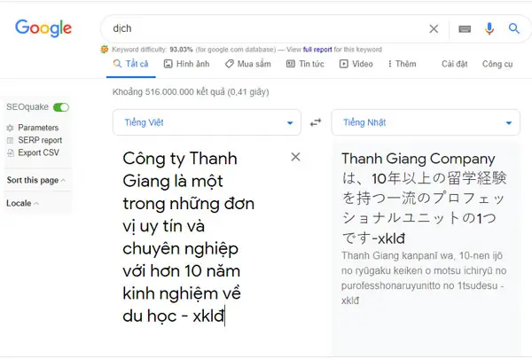 Google Dịch Tiếng Việt Sang Tiếng Nhật Bản