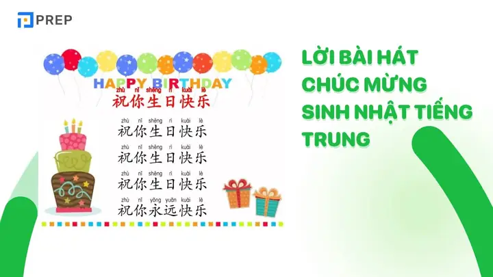 Hát Chúc Mừng Sinh Nhật Tiếng Nhật