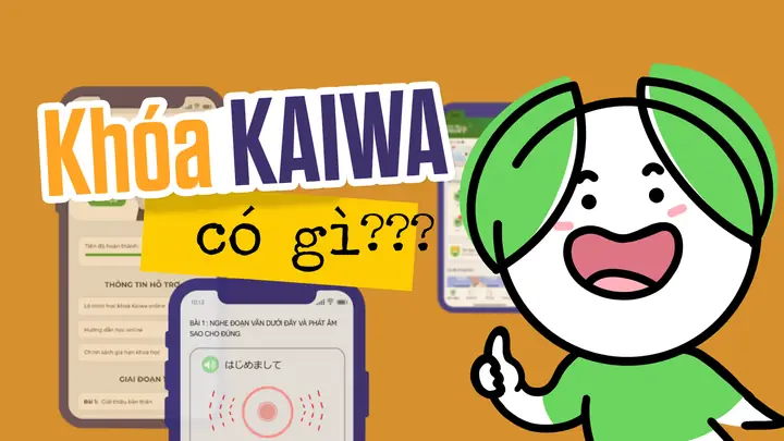 Học Kaiwa Tiếng Nhật
