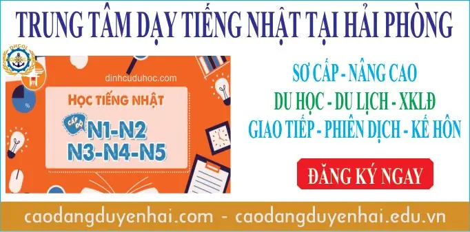 Học Tiếng Nhật Hải Phòng