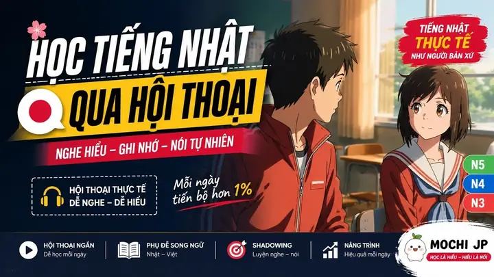 Học Tiếng Nhật Qua Hội Thoại