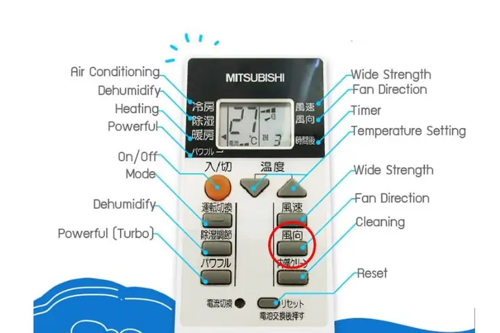 Hướng Dẫn Sử Dụng Remote Máy Lạnh Mitsubishi Tiếng Nhật Hướng Dẫn Sử Dụng Remote Máy Lạnh Mitsubishi Tiếng Nhật