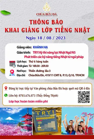 Khai Giảng Lớp Tiếng Nhật