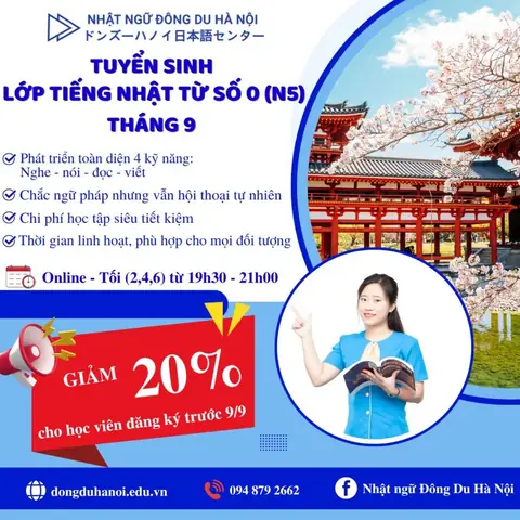 Khai Giảng Lớp Tiếng Nhật