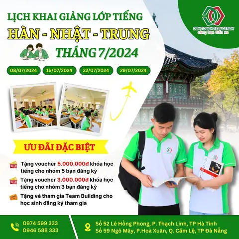 Khai Giảng Lớp Tiếng Nhật