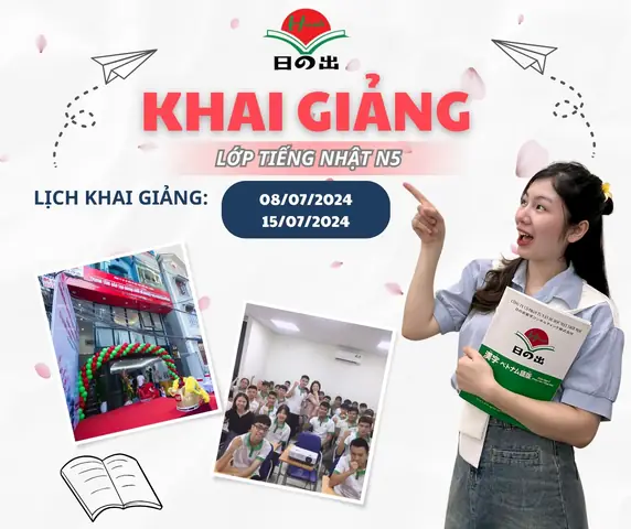 Khai Giảng Lớp Tiếng Nhật
