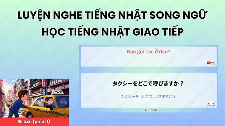 Luyện Phản Xạ Tiếng Nhật N5