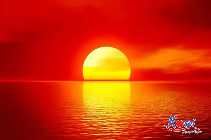 Mặt Trời Trong Tiếng Nhật