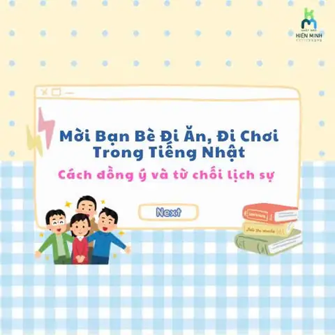 Mời Ăn Tiếng Nhật