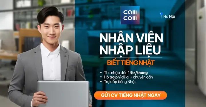 Nhân Viên Nhập Liệu Tiếng Nhật