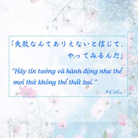 Những Câu Nói Hay Tiếng Nhật