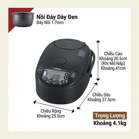 Nồi Cơm Điện Tiếng Nhật Là Gì