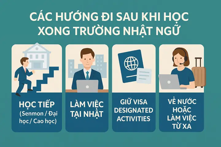 Sau Khi Học Xong Trường Tiếng Nhật