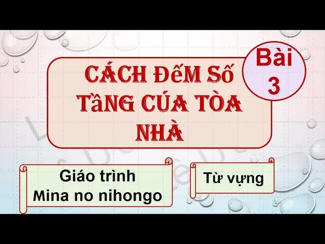 Tầng Trong Tiếng Nhật