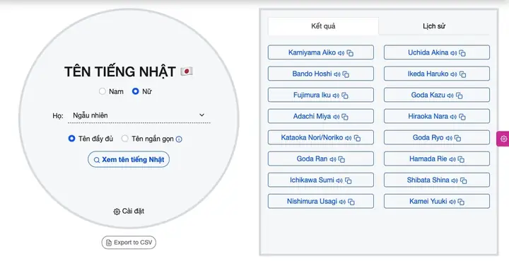 Tên Tiếng Nhật Anime Tên Tiếng Nhật Anime
