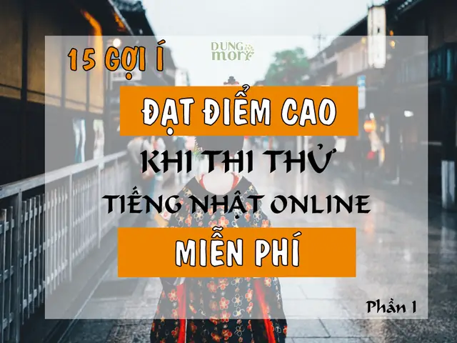 Thi Thử Tiếng Nhật Online