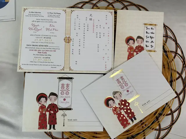Thiệp Mời Tiếng Nhật