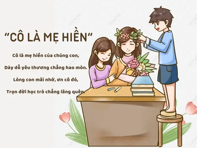 Thơ Tiếng Nhật Về Thầy Cô