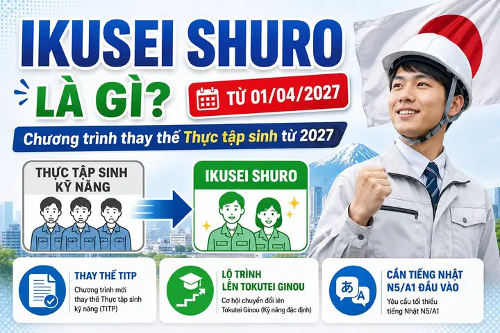 Thực Tập Sinh Tiếng Nhật Là Gì