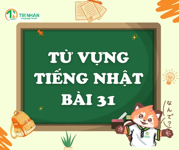 Tiếng Nhật Bài 31