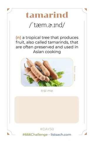 Trái Me Tiếng Nhật