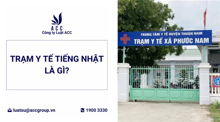 Trạm Y Tế Tiếng Nhật Là Gì