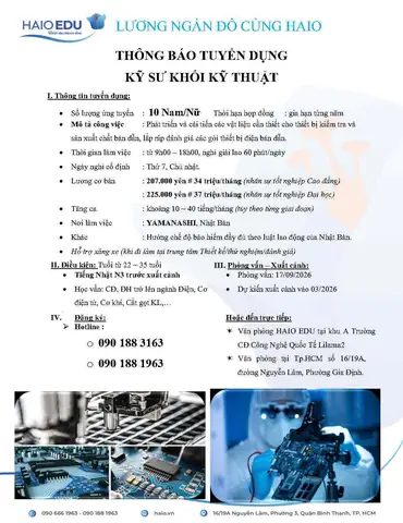 Trung Tâm Tiếng Nhật Tuyển Dụng Tphcm
