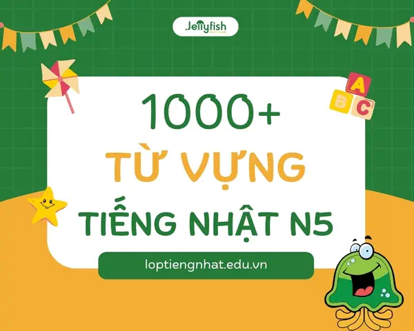 Từ Vựng Tiếng Nhật N5 Theo Chủ Đề