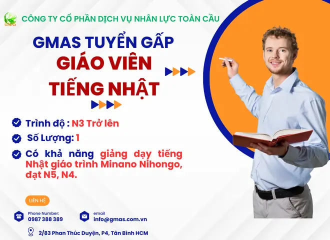 Tuyển Dụng Tiếng Nhật Tuyển Dụng Tiếng Nhật