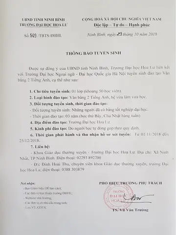 Văn Bằng 2 Tiếng Nhật Đại Học Ngoại Ngữ