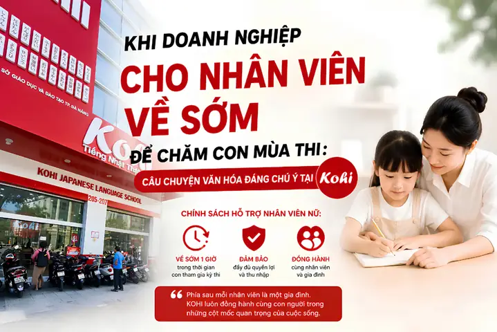 Về Sớm Trong Tiếng Nhật