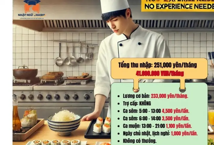 Việc Làm Tiếng Nhật Không Yêu Cầu Kinh Nghiệm