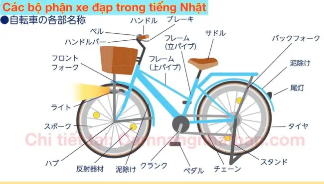 Xe Đạp Tiếng Nhật Xe Đạp Tiếng Nhật